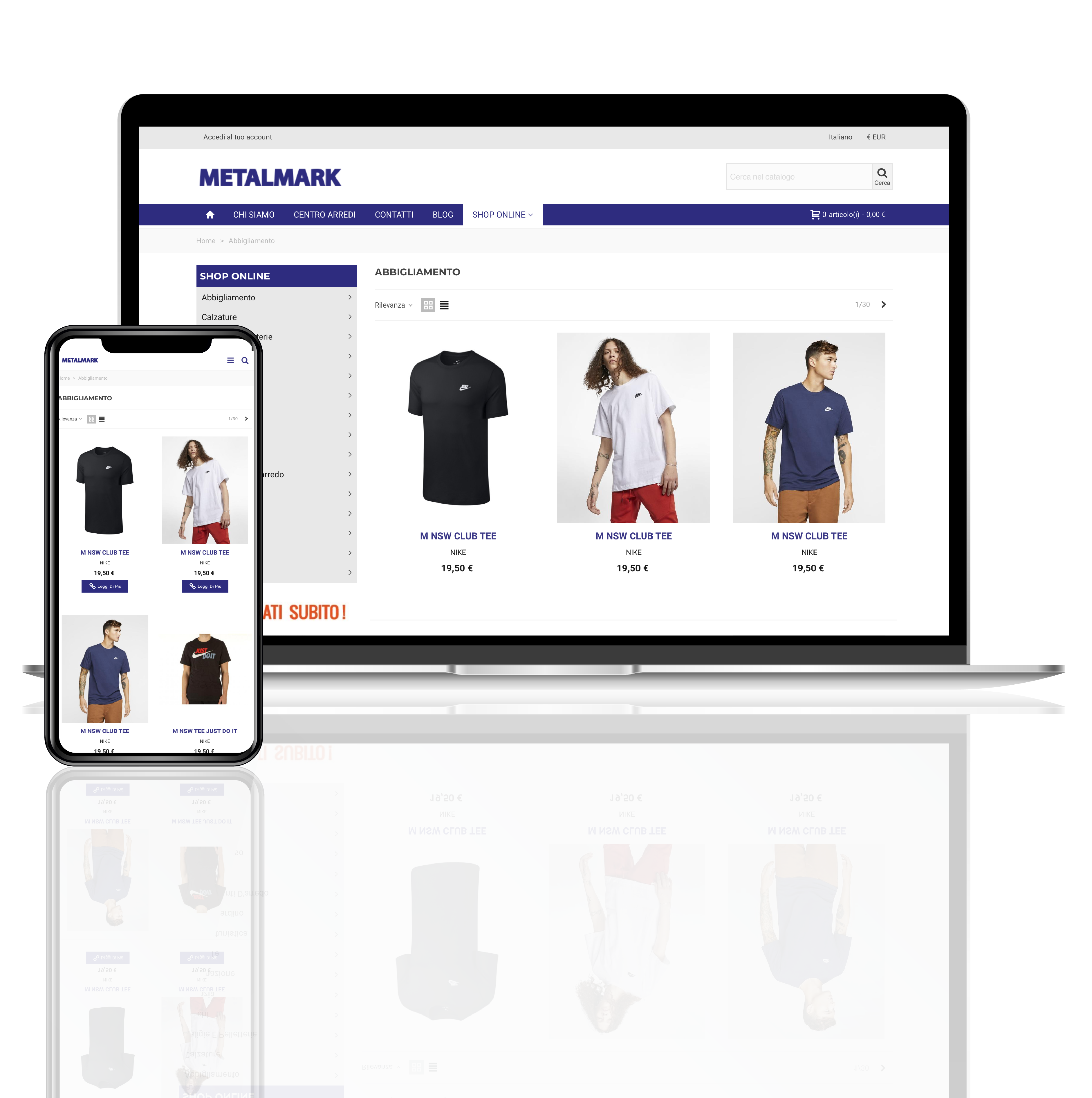 11 mila prodotti — desktop e mobile