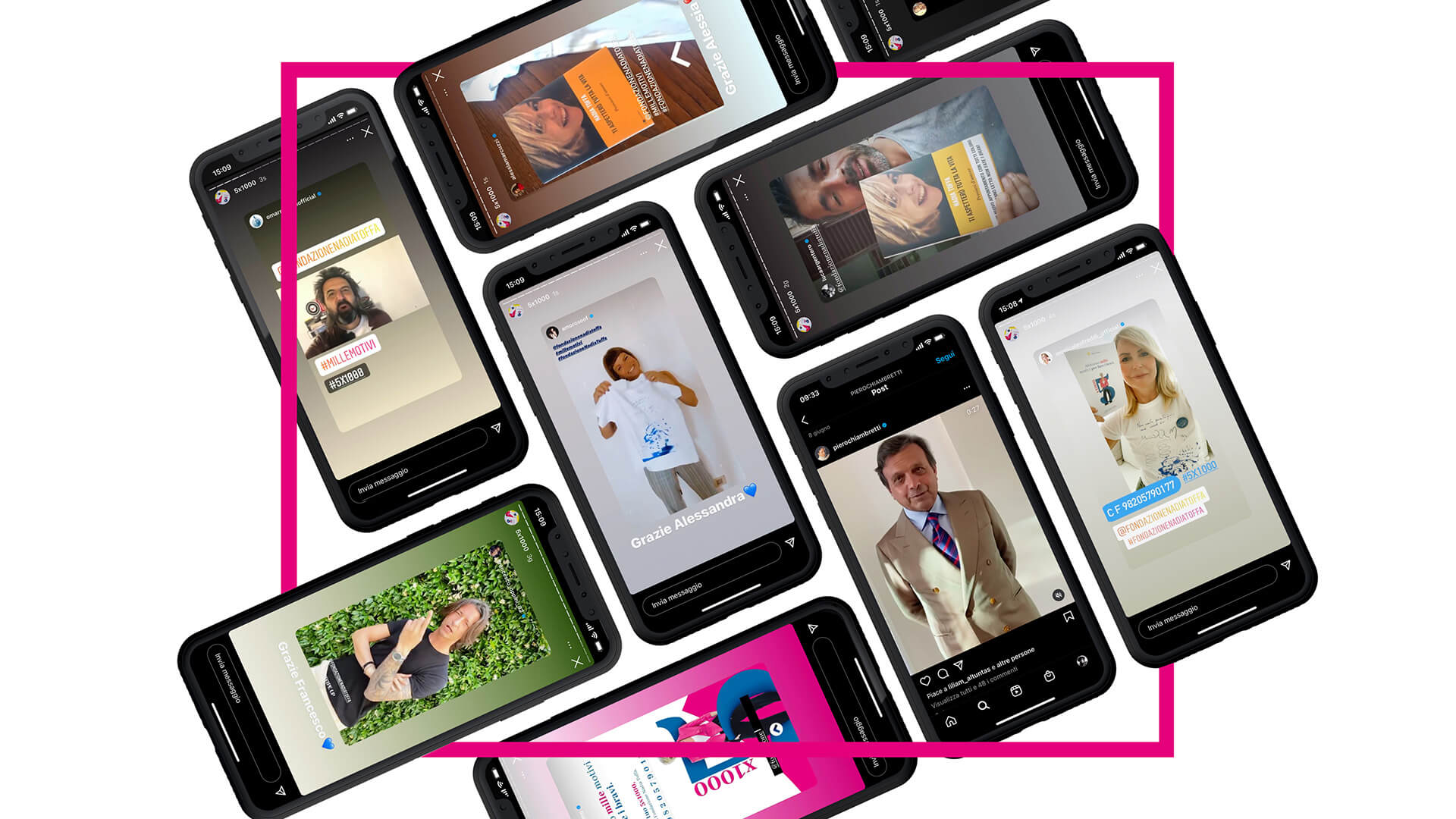 Stories — engagement dei VIP