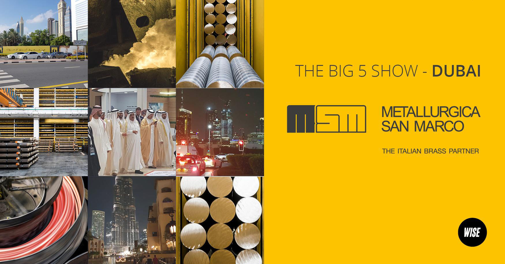 organizzazione fiera internazionale Metallurgica San Marco a Dubai