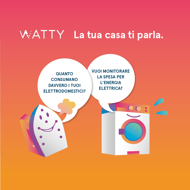 Visual campagna marketing "la tua casa ti parla"