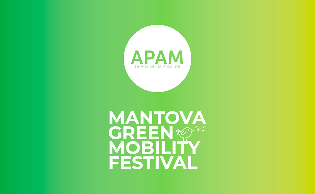 Concept visual logo Mantova green mobility festival