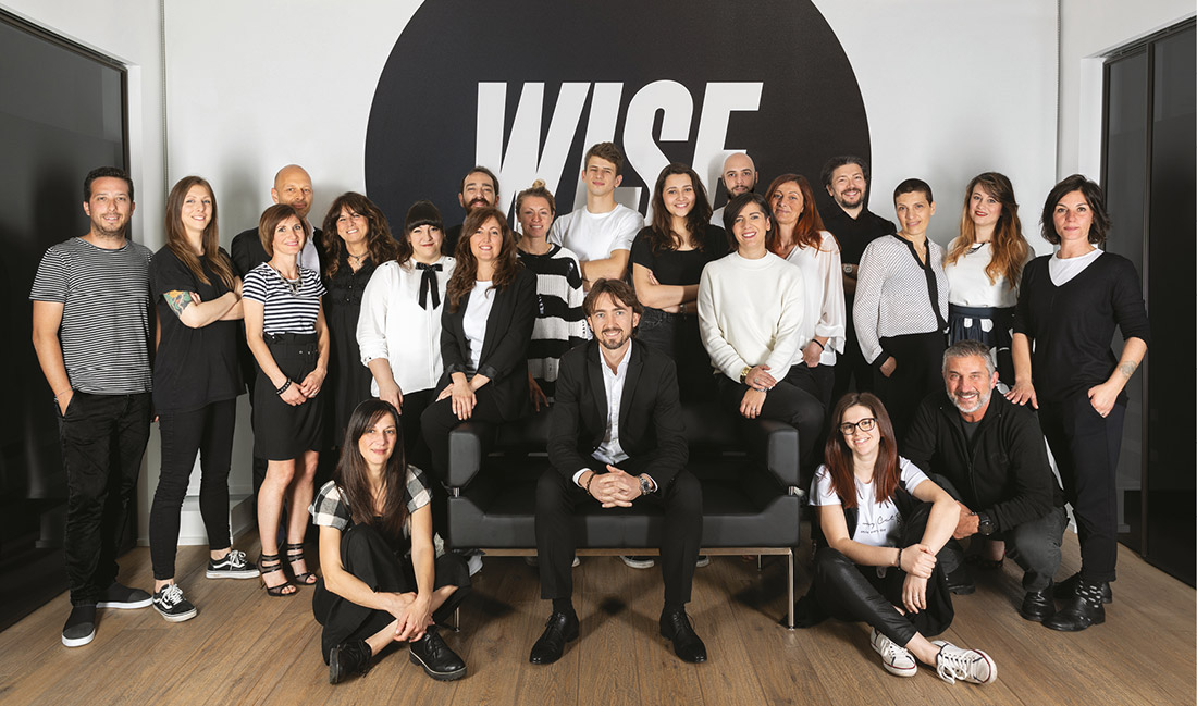 Il team 2019 di Gruppo WISE - Agenzia di comunicazione a Brescia