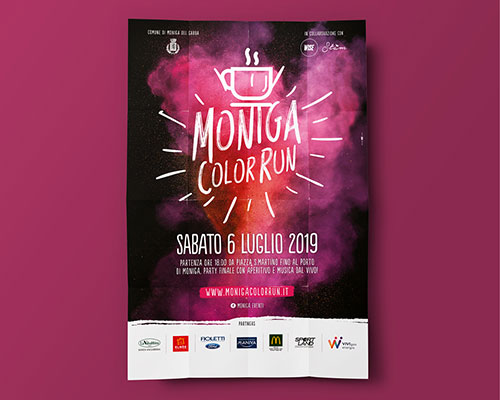 Visual organizzazione eventi - Color Run 2019