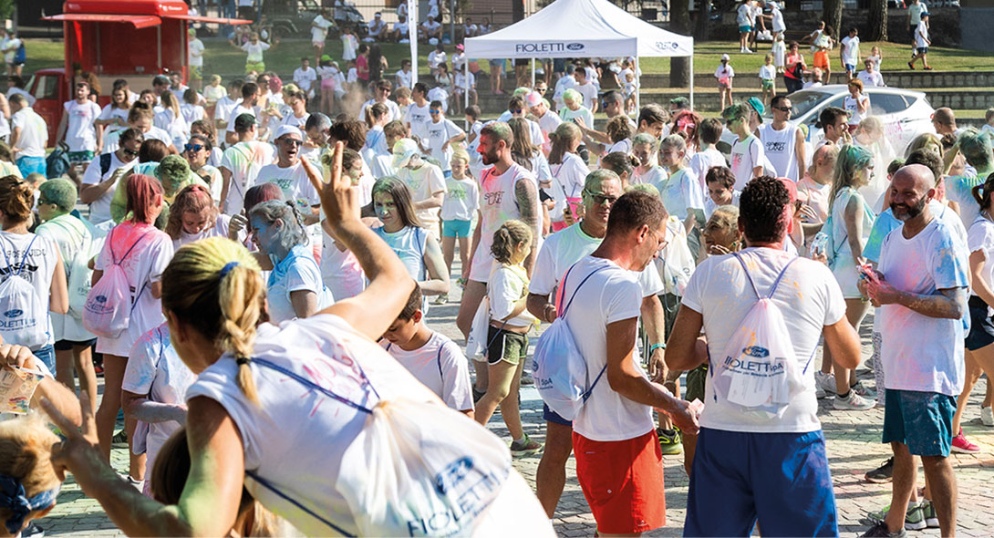 Organizzazione eventi cittadini - Color Run Moniga 2019