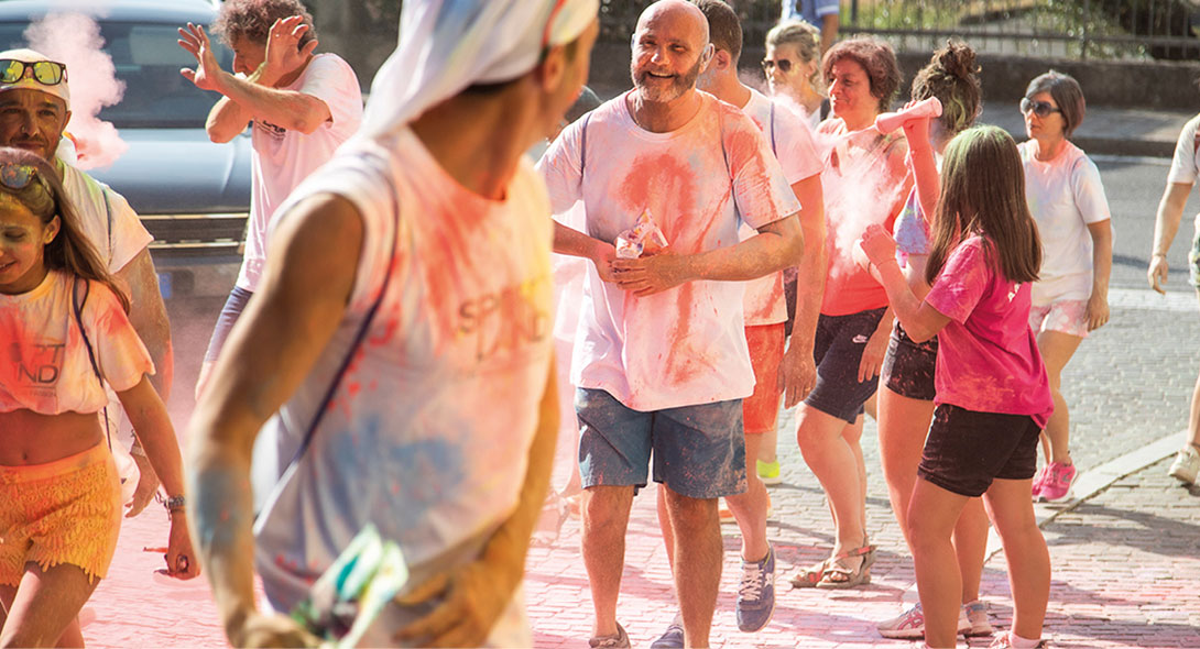 Organizzazione eventi cittadini - Color Run Moniga 2019