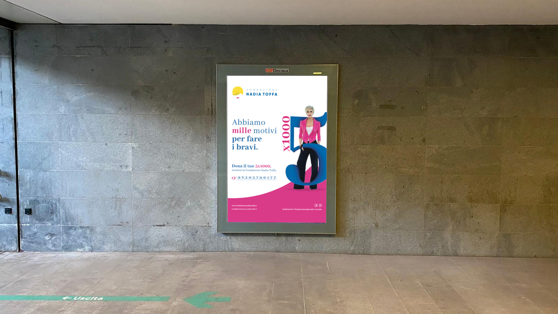 Campagna di Comunicazione Nadia Toffa