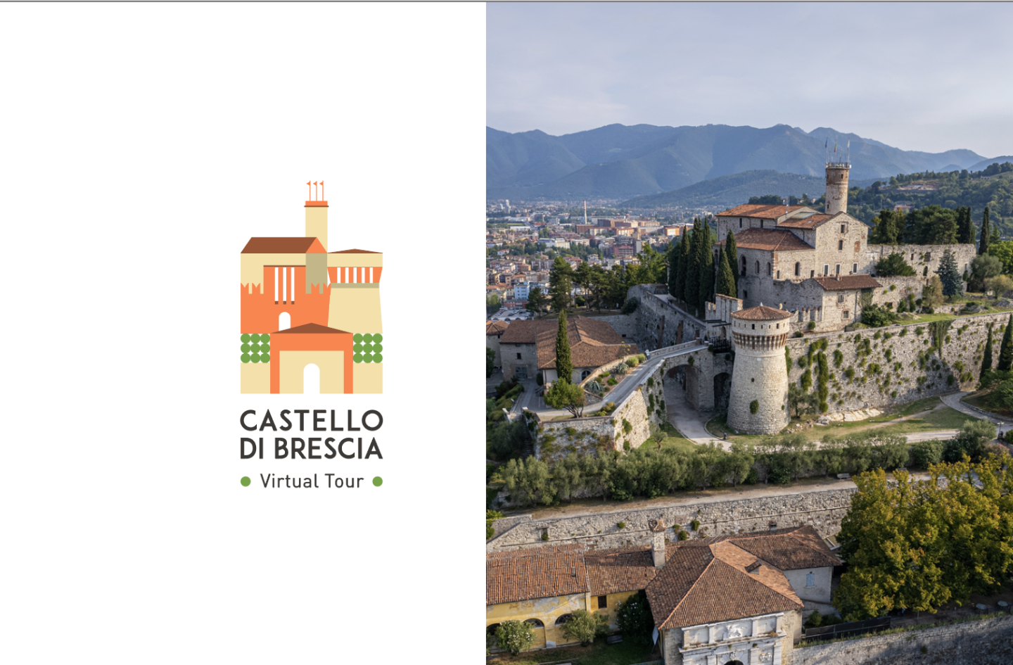 Virtual Tour of Brescia Castle: the first initiative in view of Brescia and Bergamo italian capital of culture 2023 is created by Gruppo WISE