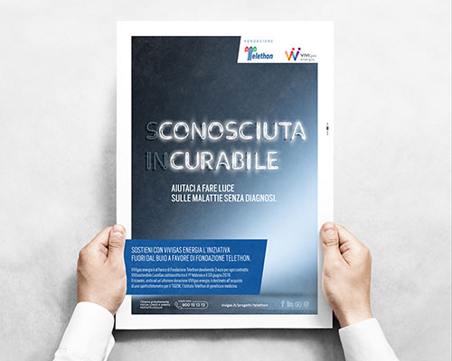 Gruppo WISE accende per VIVIgas energia la campagna Fuori dal Buio in favore di Telethon