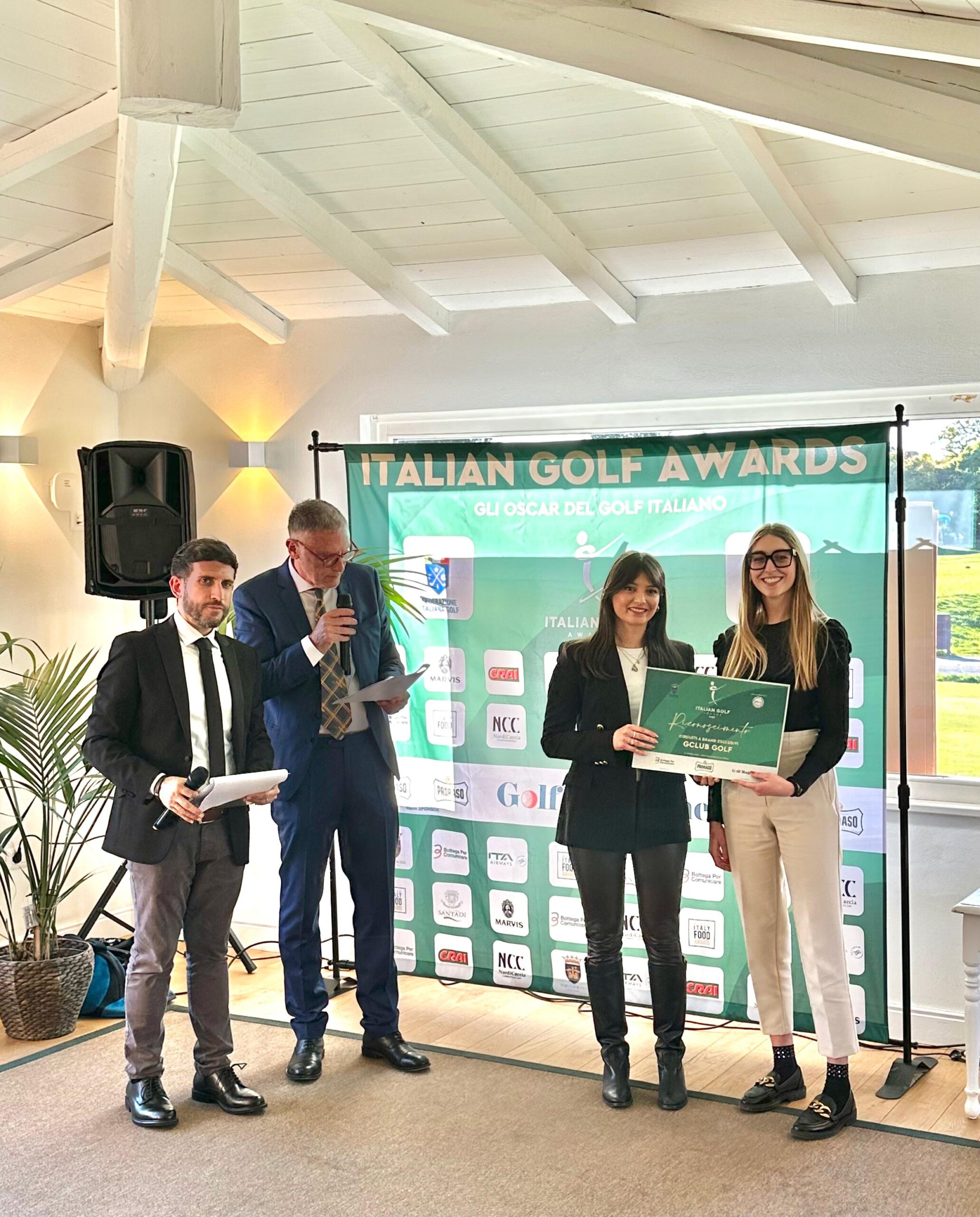 The WISE Golf GClub Circuit Awarded Best Circuit in the “Exclusive Brand” Category at the Italian Golf Awards