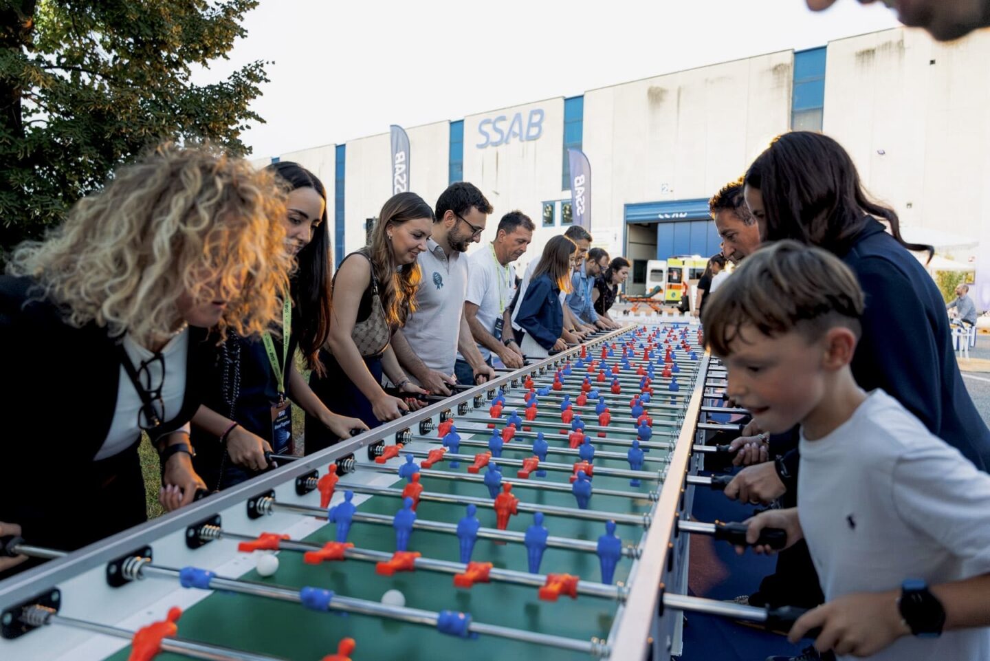 SSAB opens the doors of its Ghedi plant: an event for customers, employees and families