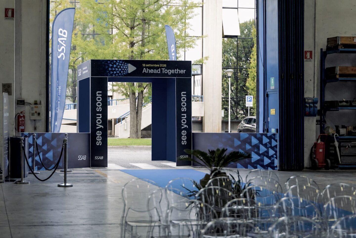 SSAB opens the doors of its Ghedi plant: an event for customers, employees and families